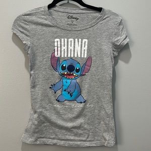 Ohana Stitch Tee Shirt Ladies Sz S
